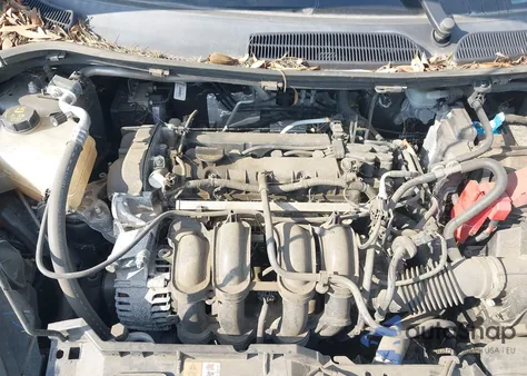 2019 Ford Fiesta Se из США, поврежденный, VIN 3FADP4BJ0KM161495